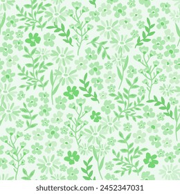 pattern floral flower design fabric spring illustration