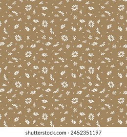 Muster Blumenmuster Design Stoff Feder Illustration