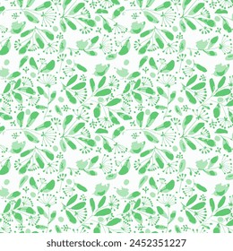 pattern floral flower design fabric spring illustration