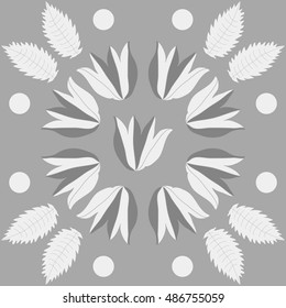 Pattern of  floral motif.