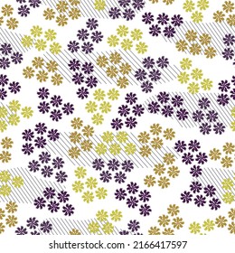 pattern floral seamless Design for textile, wallpaper, print packaging paper, banner, poster, flyer, card or brochure.