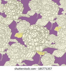 pattern floral seamless, EPS 10