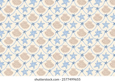 Pattern with floral seamless. Grunge textured abstract art vector