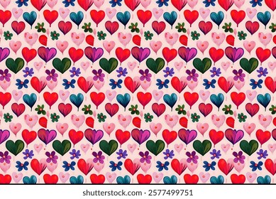 Pattern with floral seamless. Grunge textured abstract art vector