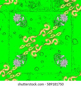 Pattern floral pattern. Wallpaper baroque, damask. Vector background. Graphic modern pattern.