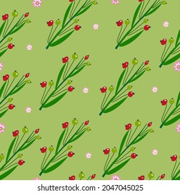 Pattern of  florals.Modern design for paper, cover, fabric, interior decor and other users.EPS10