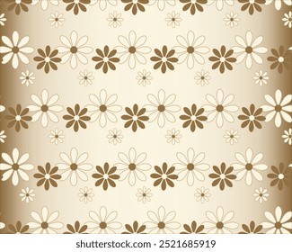 pattern flower for backdrop in two color