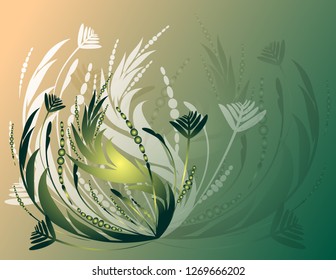 Pattern flower background