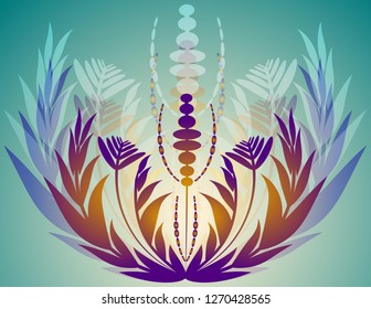 Pattern flower background