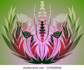 Pattern flower background