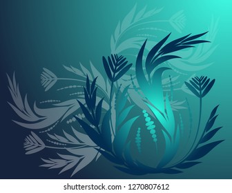 Pattern flower background