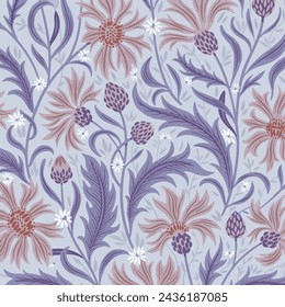 Pattern flower floral spring blossom illustration vector fabric textile design leaf leaves