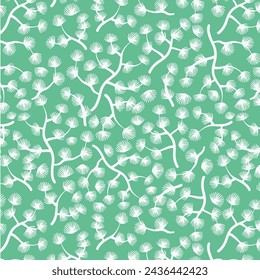 Ilustración floral de la primavera de la flor del patrón para el diseño textil de la tela Imprimir