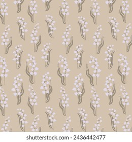 Pattern flower floral spring blossom illustration vector fabric textile design leaf leaves