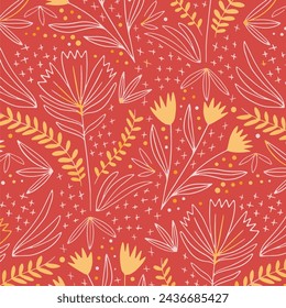 Pattern flower floral spring blossom illustration vector fabric textile design leaf leaves