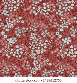 Pattern flower floral spring blossom illustration vector fabric textile design leaf leaves