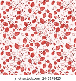 Pattern flower floral spring blossom illustration vector fabric textile design leaf leaves