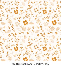 Muster Blume Blumenfrühlingsblüte Illustration Vektor Stoff Textildesign Blatt Blätter