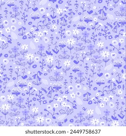 Pattern flower floral spring blossom illustration vector fabric textile design leaf leaves
