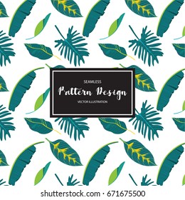 pattern flower tropical summer set