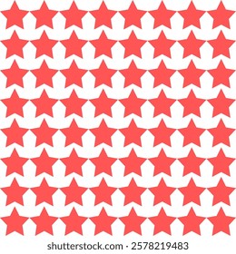 pattern with flower two tone pink white star flower asterisk pattern on white background as seamless repeat style replete image design for fabric printing, pink checkerboard