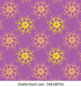 Pattern flower vector