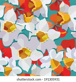 pattern with flowers