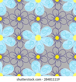 pattern with flowers