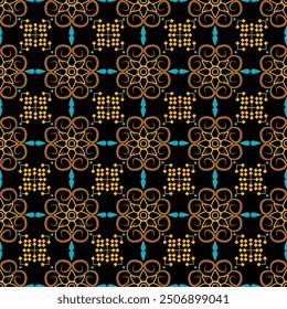 pattern flowers background fabric  illustration vector