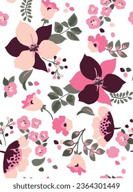 pattern flowers cute floral summer