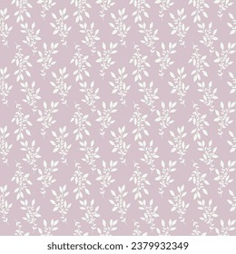 pattern flowers, Delicate watercolor leaf pattern, a combination of branches and leaves.