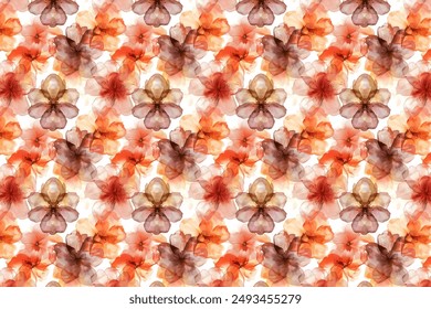 patrón de diseño de flores para textil , sobre fondo . Vector clásico patrón sin costuras 