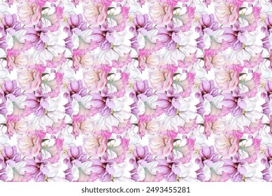 patrón de diseño de flores para textil , sobre fondo . Vector clásico patrón sin costuras 