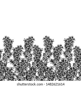 Pattern flowers, Geometric designs, Textile prints, isolated on white background,copy space for your text