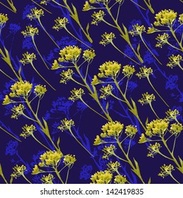 pattern of flowers Helichrysum