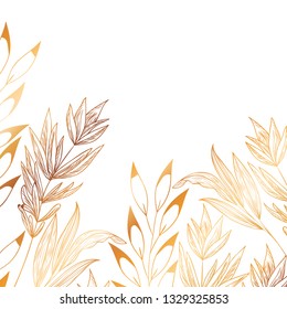 pattern flowers and leafs isolated icon