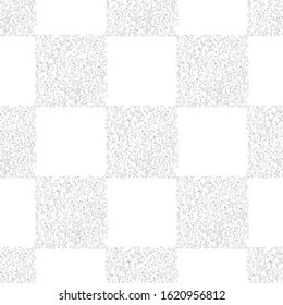 pattern with flowers on white isolated background