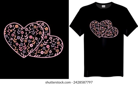 Pattern  Flowers T - Shirt Design-Graphic t-shirt design