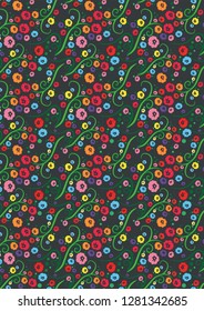 pattern flowers texture