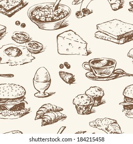 pattern of food for breakfast