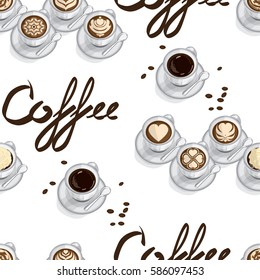pattern food coffee cup latte art