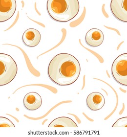 pattern food Fried egg 