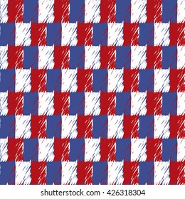 Pattern for football championship. A soccer ball pattern and a France flag. France euro football championship 2016