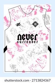 Padrão de futebol Jersey Designs personalizável sublimação impressão