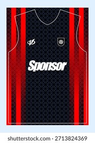 Pattern Football Jersey Designs  Customizable Sublimation Print