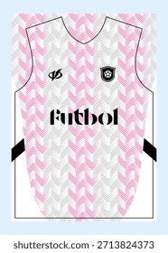 Padrão de futebol Jersey Designs personalizável sublimação impressão