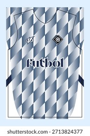 Padrão de futebol Jersey Designs personalizável sublimação impressão