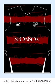 Padrão de futebol Jersey Designs personalizável sublimação impressão