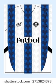 Padrão de futebol Jersey Designs personalizável sublimação impressão