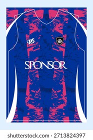 Pattern Football Jersey Designs  Customizable Sublimation Print